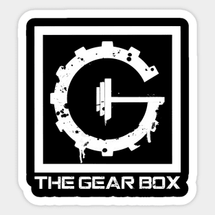 The Gear Box Logo T-Shirt Sticker
